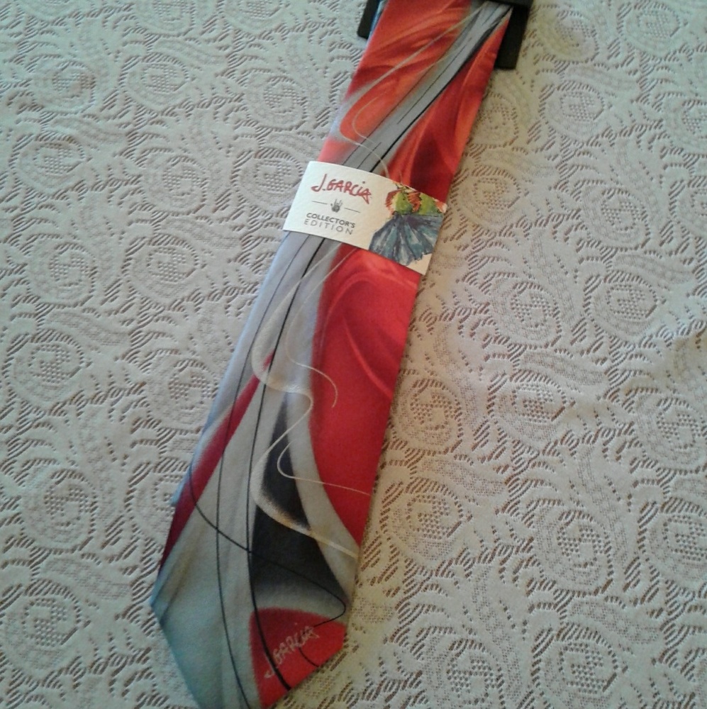 🌺 NWT J. Garcia Collector's Edition Mens Tie